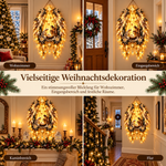 Beleuchtete Krippen Wanddekoration