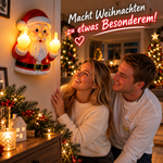 Frecher Weihnachtsmann™ – LED Mittelfinger Weihnachtsdeko