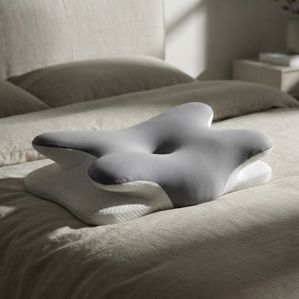 Ergonomisk Memory Foam Nakke Pude